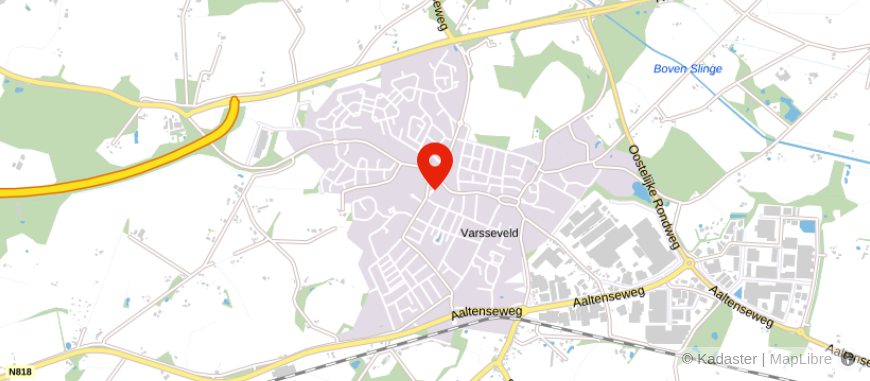 Locatie van Riemersma & Partners