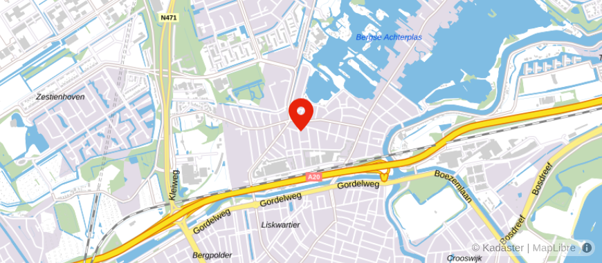 Locatie van Annemieke Roos Aankoopmakelaar