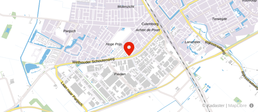 Locatie van Trium Notarissen Culemborg