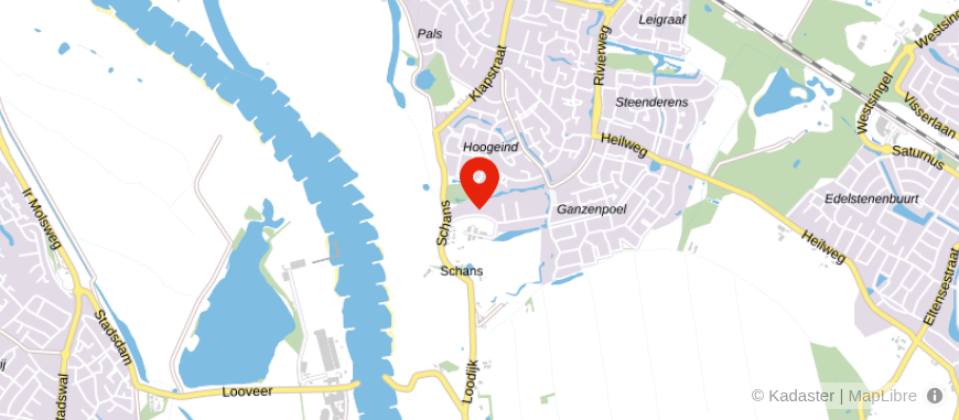 Locatie van Living Changes Makelaardij