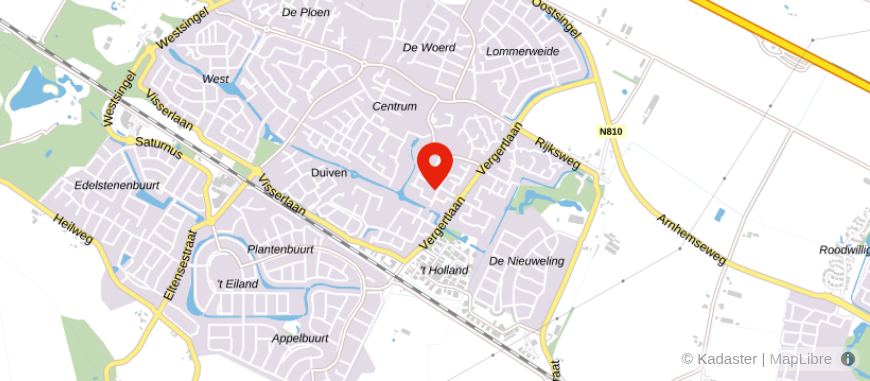Locatie van Heebing Belastingadviseurs