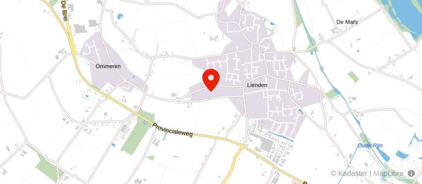 Locatie van Van Blijderveen