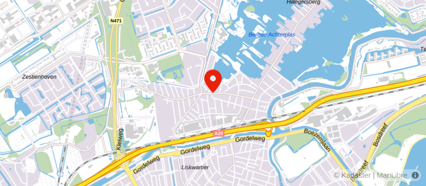 Locatie van Bureau van Luijk 