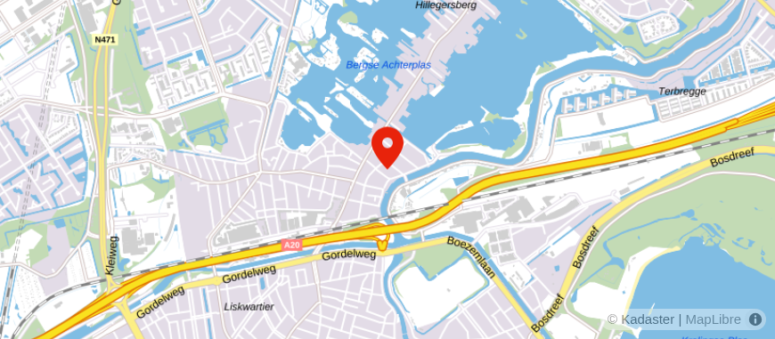 Locatie van Optima Zoetermeer