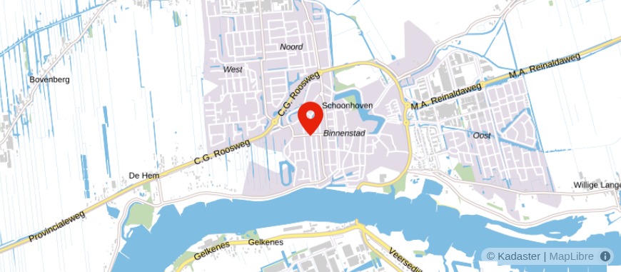 Locatie van Vonk, MR W.K. notaris & mediator