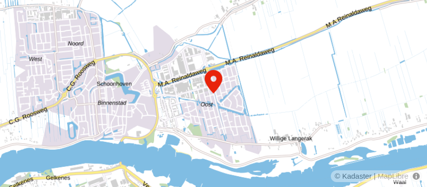 Locatie van Versluis Accountancy