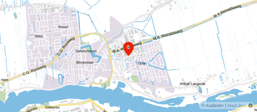 Locatie van Meuleman Assurantiën