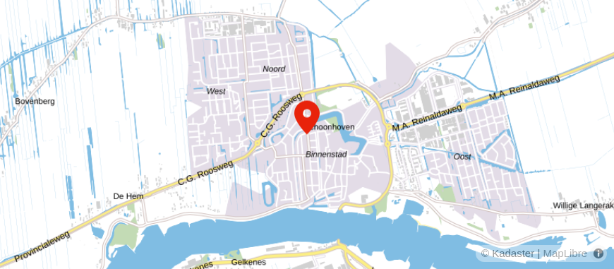 Locatie van Financieel Comfort B.V.