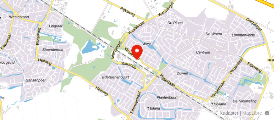 Locatie van TCO Accountants en Belastingadviseurs