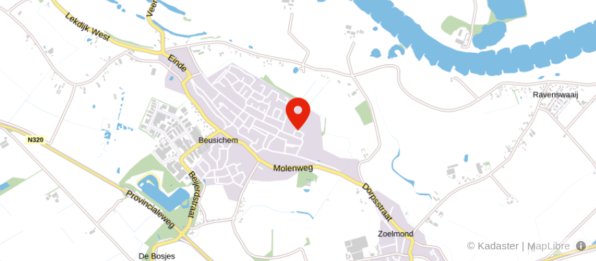 Locatie van Over geld en wonen