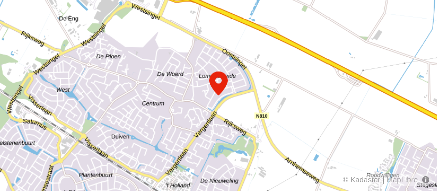 Locatie van Veldman Makelaardij