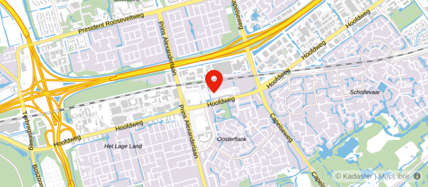 Locatie van Koekkoek Advocaat-Belastingkundige