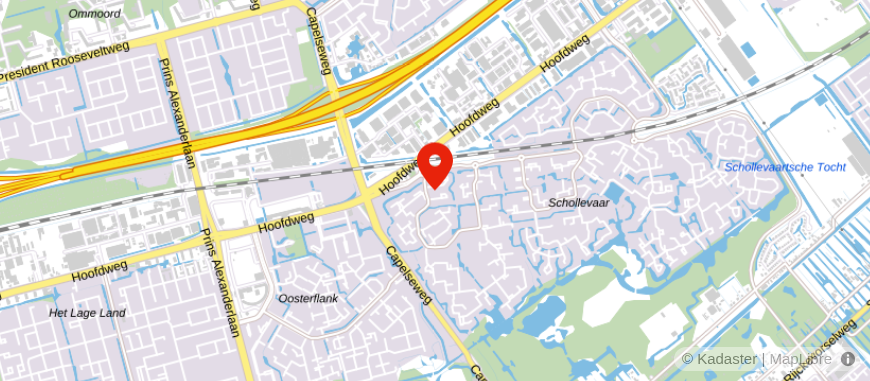 Locatie van Van Kempen en Co Accountants