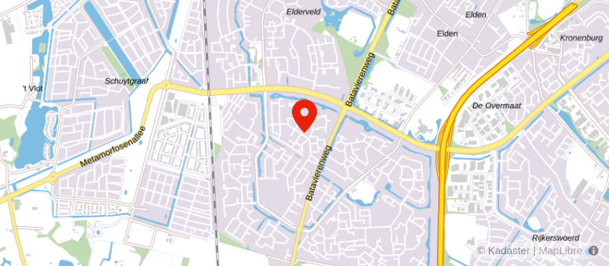 Locatie van Amstelveen Financieel Advies