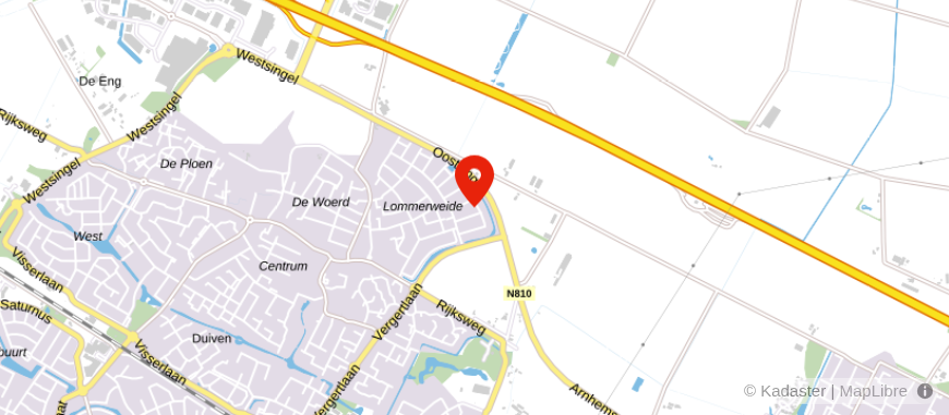 Locatie van PKB Financiële Diensten