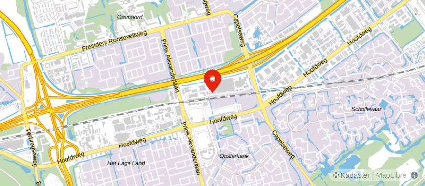 Locatie van Financieel Fit | Rotterdam