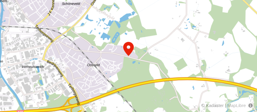 Locatie van Saalmink Administratie & Advies