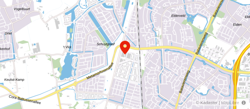 Locatie van De Hypotheekshop Arnhem Schuytgraaf