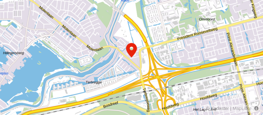 Locatie van De Hypotheekshop Rotterdam Hillegersberg