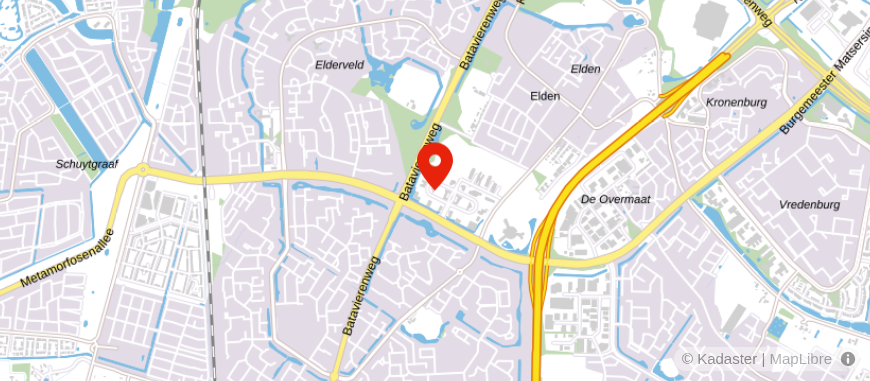 Locatie van You Sure Arnhem