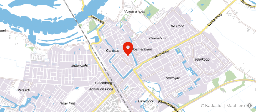 Locatie van Wammes Financiële Planning en Assurantiën