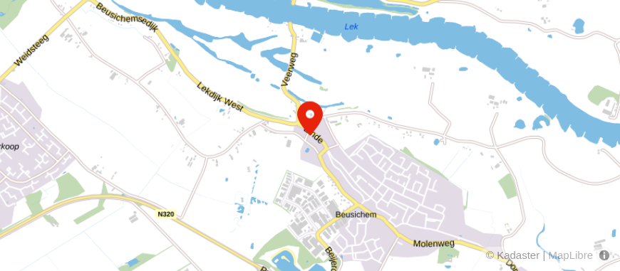 Locatie van Advocatenpraktijk Betuwe Bemiddeling