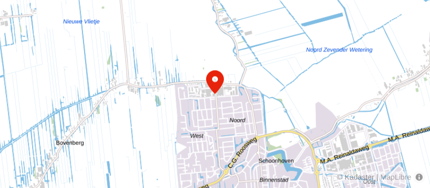 Locatie van De Bruijn & Partners
