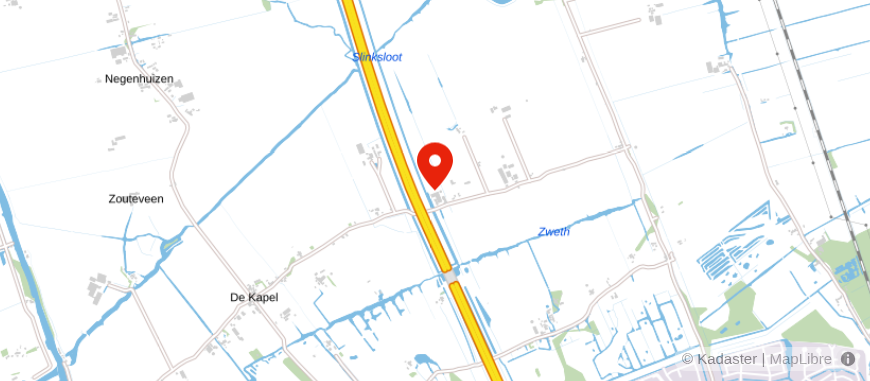 Locatie van Ram v/der Velden