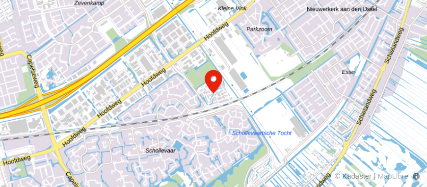 Locatie van De Scheidingsplanner Zuidplaspolder