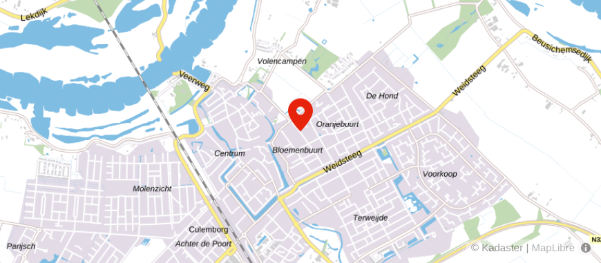 Locatie van Klein Adviesgroep Hypotheken & Verzekeringen