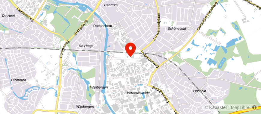Locatie van Moore MKW - Doetinchem