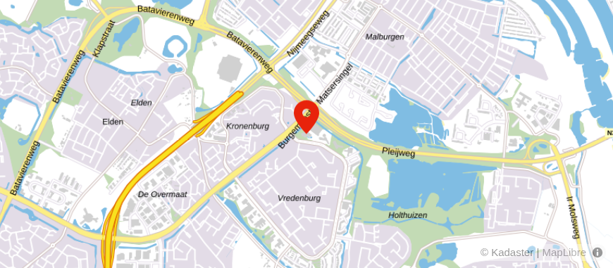 Locatie van Flynth adviseurs en accountants