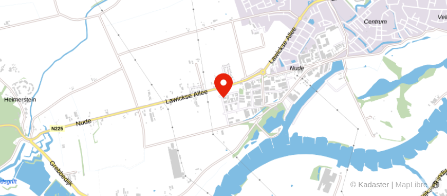 Locatie van VDBB