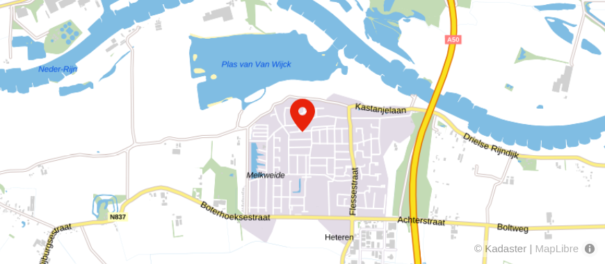 Locatie van Pooh! Administratieve Dienstverlening