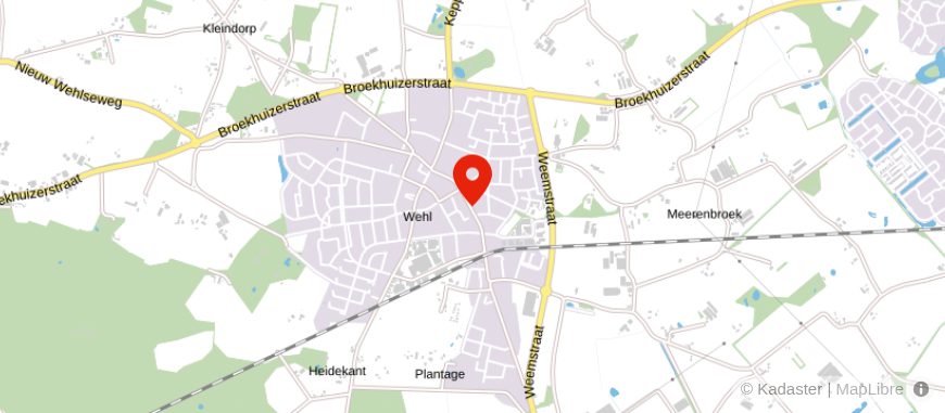 Locatie van Alpina Wehl