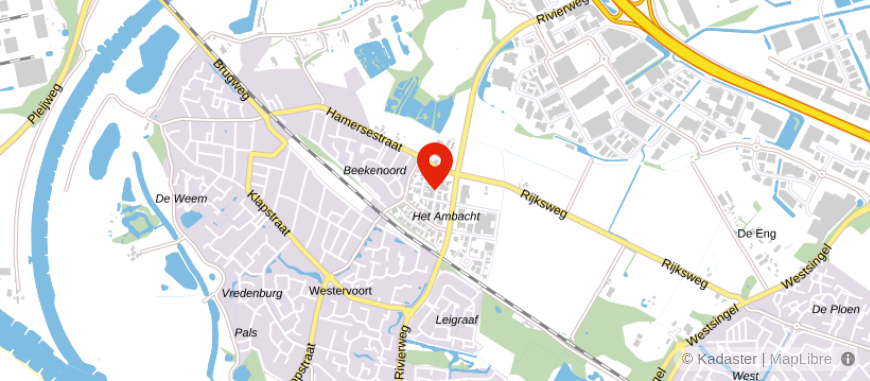 Locatie van Kemp Assurantiën B.V.