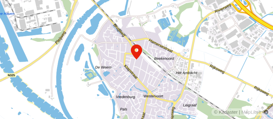 Locatie van Huiskamer Hypotheken De Liemers