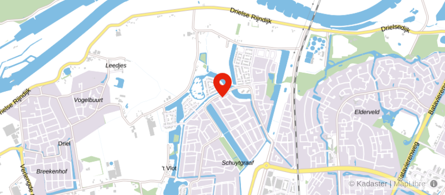 Locatie van Zeker in Geld
