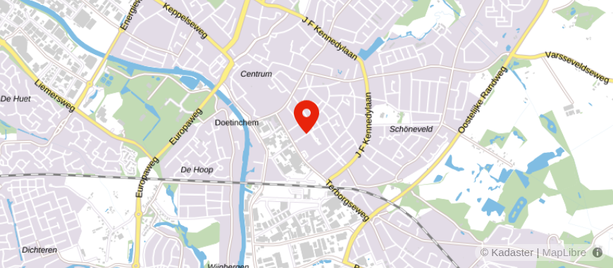 Locatie van Grootjans Advocaten