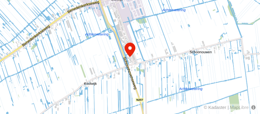 Locatie van Administratiekantoor C. Burggraaf