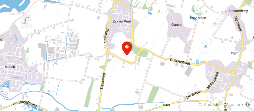 Locatie van Bethe & Hoogenboom Netwerk Notarissen