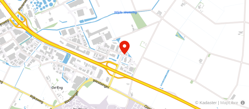 Locatie van BVR Accountants en Belastingadviseurs