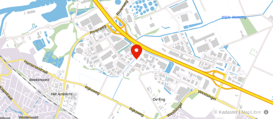 Locatie van De Hypotheekfabriek