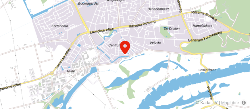 Locatie van Verzekeringsburo Van der Linden