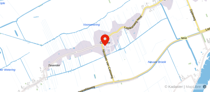 Locatie van Buro 57