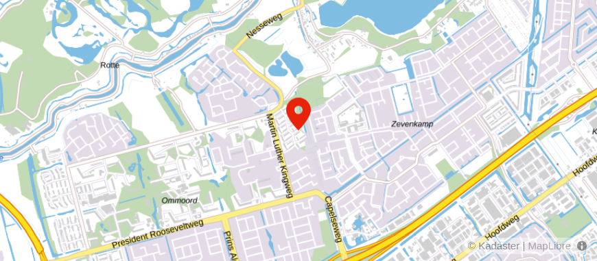 Locatie van Dekker Financieel Advies