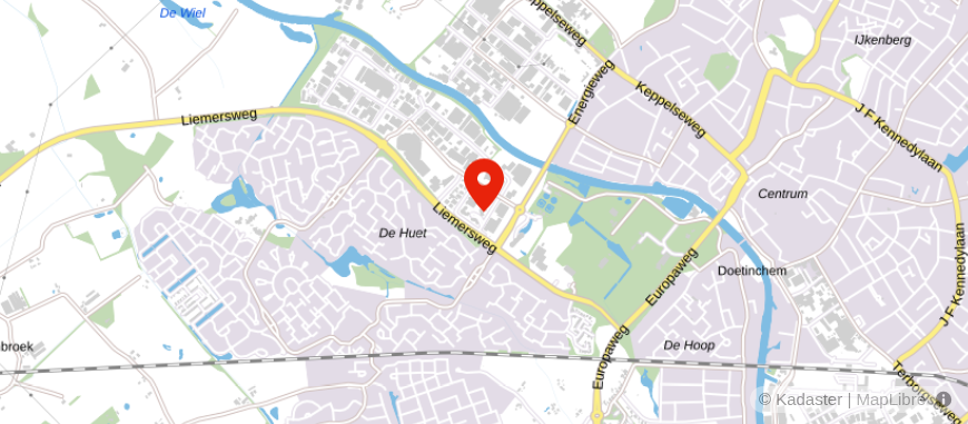 Locatie van Willemsen & Partners