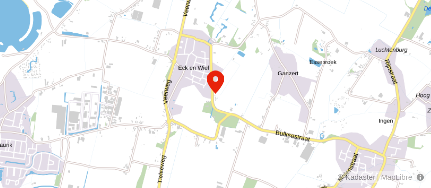 Locatie van Van Roekel Assurantiën