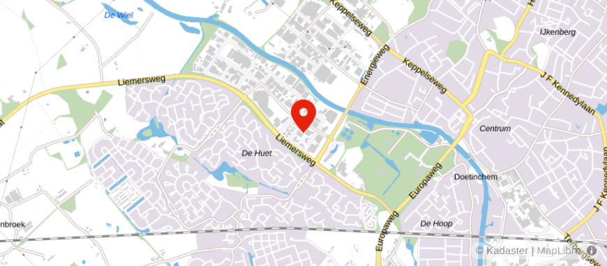 Locatie van Hypotheek Visie Doetinchem