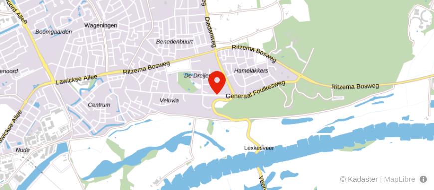 Locatie van VPVA notarissen